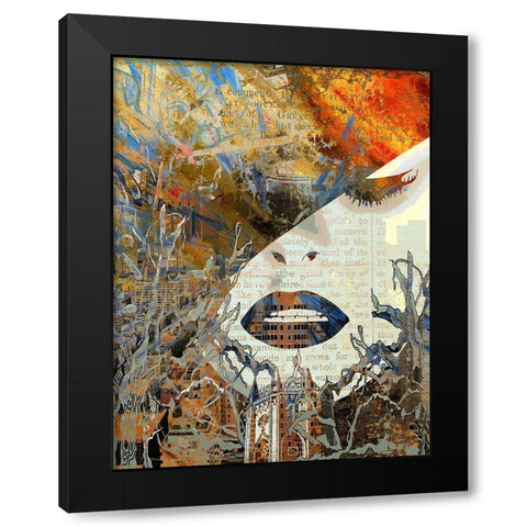 Everything Is Beautiful Black Modern Wood Framed Art Print by Bolokofsky, Ronald