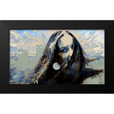 Eye On the Prize Black Modern Wood Framed Art Print by Bolokofsky, Ronald
