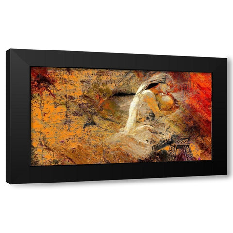 Global Arts Black Modern Wood Framed Art Print with Double Matting by Bolokofsky, Ronald