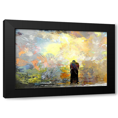 In Faith Lies Hope Black Modern Wood Framed Art Print with Double Matting by Bolokofsky, Ronald