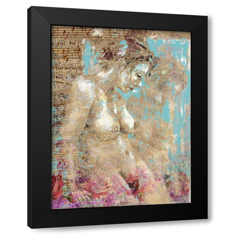The Beauty of Body and Soul Black Modern Wood Framed Art Print with Double Matting by Bolokofsky, Ronald