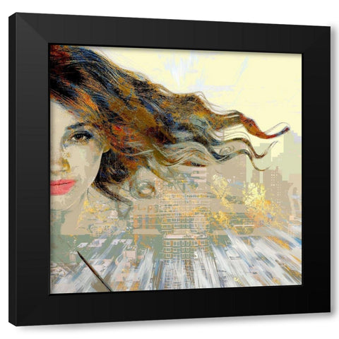 The Other Side of Life Black Modern Wood Framed Art Print by Bolokofsky, Ronald