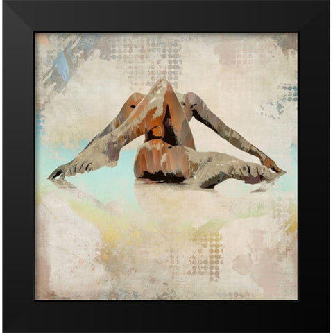 Under the Sun II Black Modern Wood Framed Art Print by Bolokofsky, Ronald