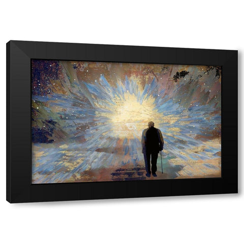 Walk Into the Light Black Modern Wood Framed Art Print with Double Matting by Bolokofsky, Ronald