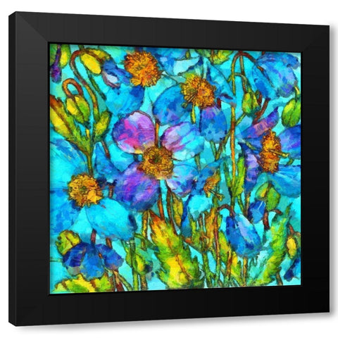 My Special Garden Black Modern Wood Framed Art Print by Bolokofsky, Ronald