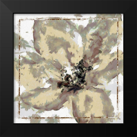 Calyx II Black Modern Wood Framed Art Print by Bolokofsky, Ronald