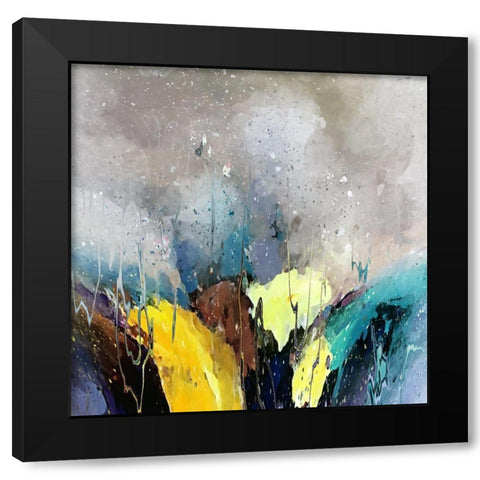 Celebrate Life Black Modern Wood Framed Art Print with Double Matting by Bolokofsky, Ronald