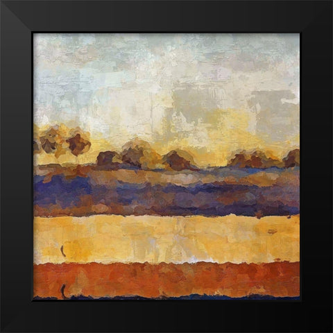 Open Field II  Black Modern Wood Framed Art Print by Bolokofsky, Ronald