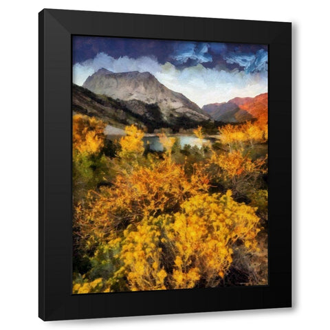 Tioga Crest Black Modern Wood Framed Art Print with Double Matting by Bolokofsky, Ronald