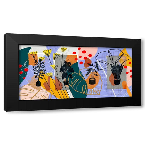 Garden Elements 433 Black Modern Wood Framed Art Print by Bolokofsky, Ronald