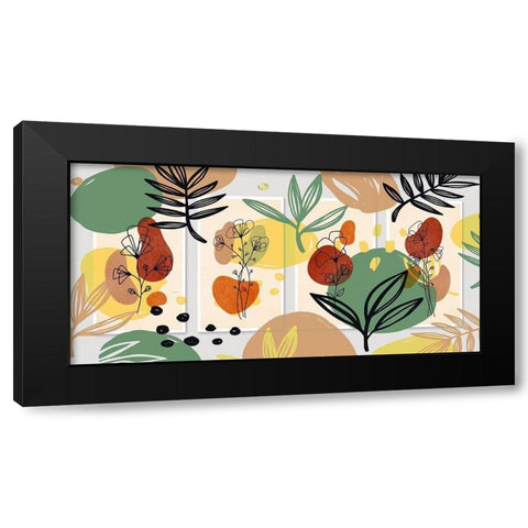 Garden Variety I Black Modern Wood Framed Art Print by Bolokofsky, Ronald