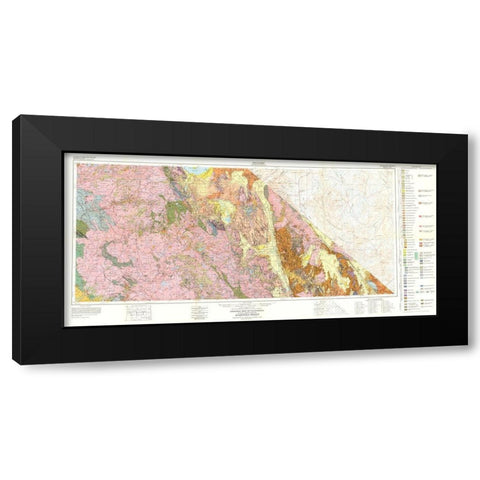 Mariposa Sheet - Strand 1961 Black Modern Wood Framed Art Print with Double Matting by Strand