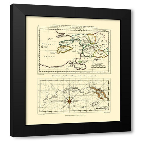 Mediterranean - Patteson 1804 Black Modern Wood Framed Art Print by Patteson