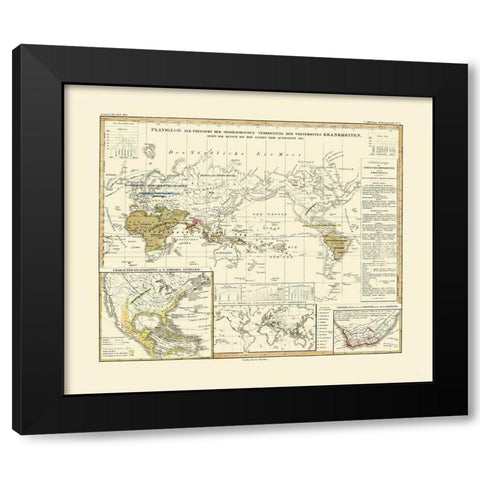 World Principal Diseases - Berghaus Black Modern Wood Framed Art Print with Double Matting by Berghaus