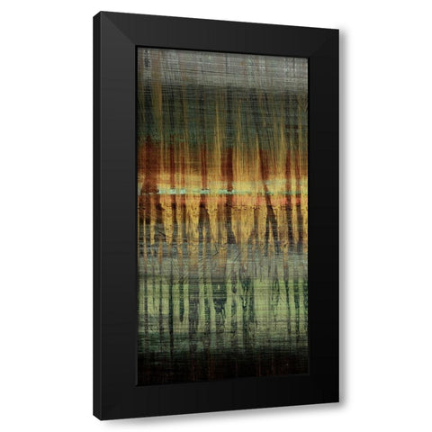 Summer Reed I Black Modern Wood Framed Art Print with Double Matting by Brey