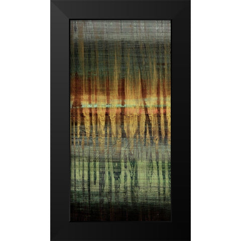 Summer Reed I Black Modern Wood Framed Art Print by Brey