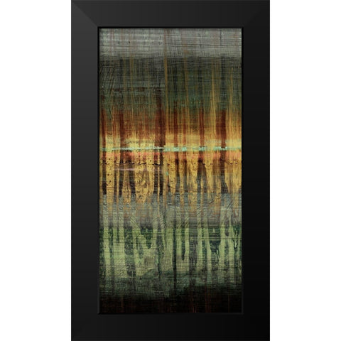 Summer Reed III Black Modern Wood Framed Art Print by Brey