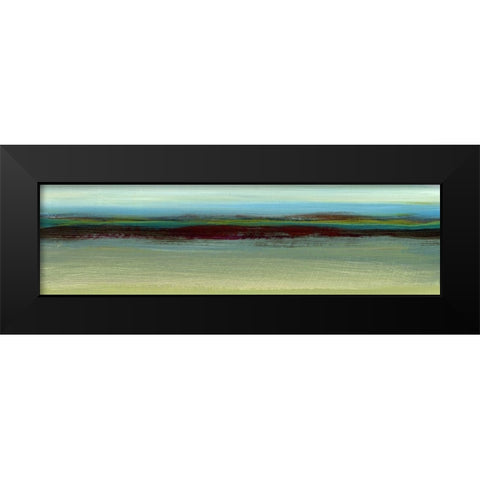 Seaview Abstract I Black Modern Wood Framed Art Print by Brey