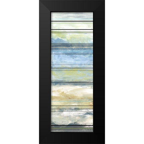 Planks II Black Modern Wood Framed Art Print by Brey
