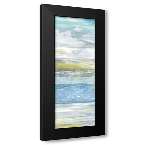 Sunrise Panel I Black Modern Wood Framed Art Print by Brey