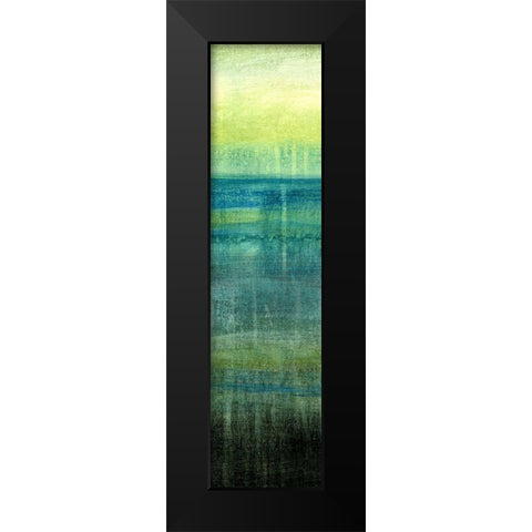 Sea Mist III Black Modern Wood Framed Art Print by Brey