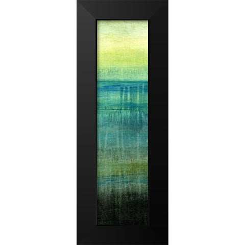 Sea Mist VII Black Modern Wood Framed Art Print by Brey