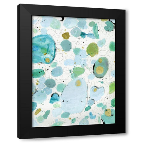 Belle I Black Modern Wood Framed Art Print with Double Matting by Brey
