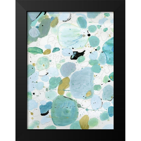 Belle II Black Modern Wood Framed Art Print by Brey