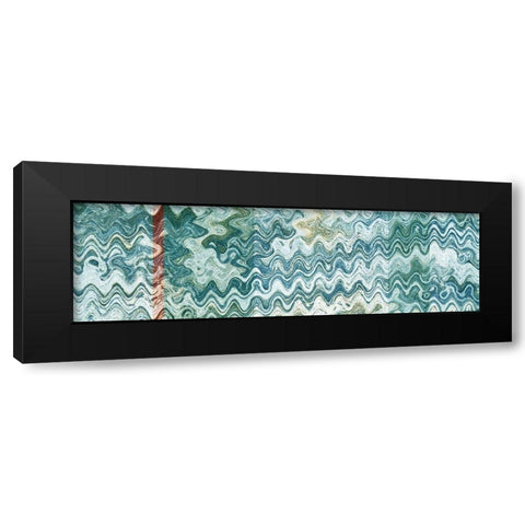 Underwater I Black Modern Wood Framed Art Print with Double Matting by Franklin