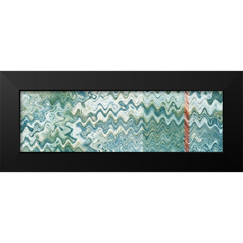 Underwater II Black Modern Wood Framed Art Print by Franklin