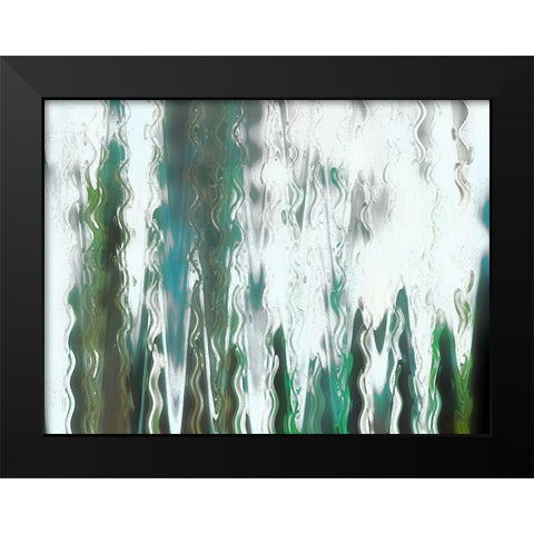 Angler Blur I Black Modern Wood Framed Art Print by Franklin