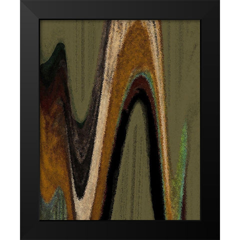 Nasdaq Black Modern Wood Framed Art Print by Simons