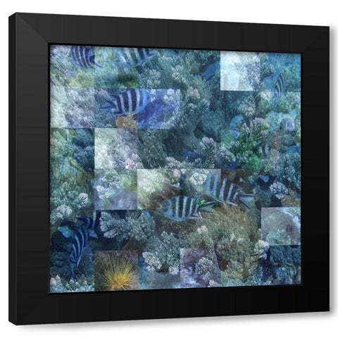 Schools Out Black Modern Wood Framed Art Print with Double Matting by Simons