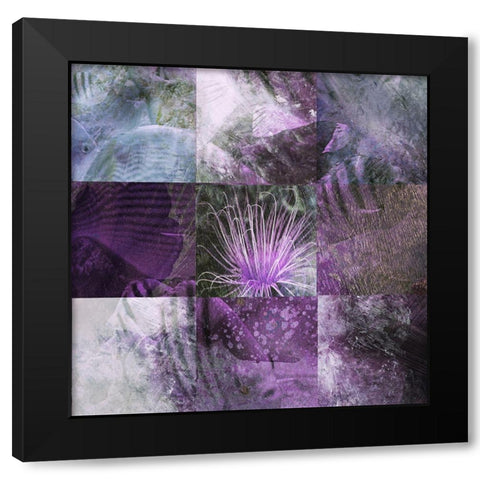 Sea View I Black Modern Wood Framed Art Print with Double Matting by Simons