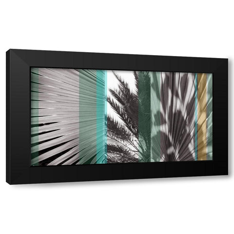 Sunlit II Black Modern Wood Framed Art Print with Double Matting by Simons