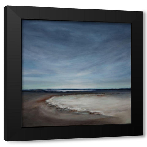 New Perspectives I Black Modern Wood Framed Art Print with Double Matting by Hinz