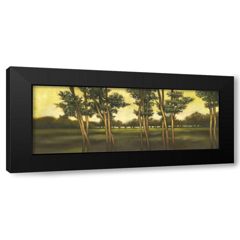 Beyond The Forest Black Modern Wood Framed Art Print by Larson