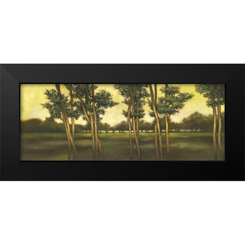 Beyond The Forest Black Modern Wood Framed Art Print by Larson