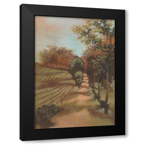Country I Black Modern Wood Framed Art Print by Larson