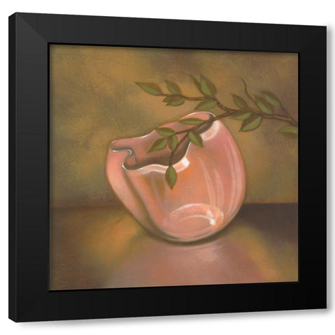 Crystal Mate I Black Modern Wood Framed Art Print with Double Matting by Davis