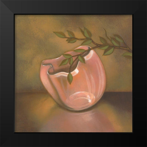 Crystal Mate I Black Modern Wood Framed Art Print by Davis