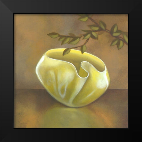 Crystal Mate II Black Modern Wood Framed Art Print by Davis