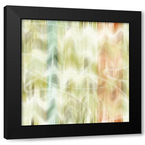 Blends I Black Modern Wood Framed Art Print by King
