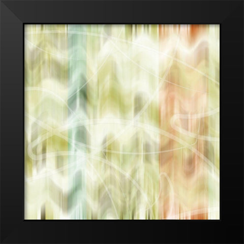 Blends I Black Modern Wood Framed Art Print by King