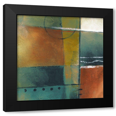 Occlusion II Black Modern Wood Framed Art Print by King