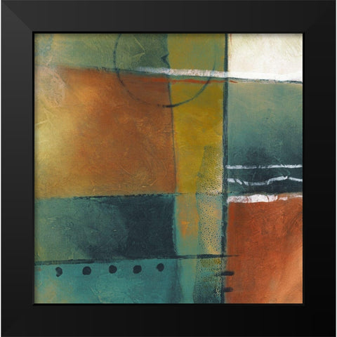 Occlusion II Black Modern Wood Framed Art Print by King