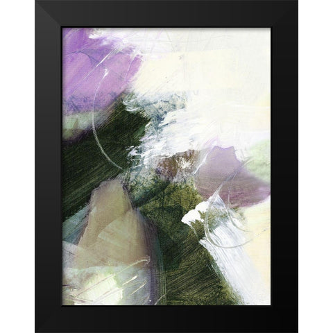 Advance II Black Modern Wood Framed Art Print by King