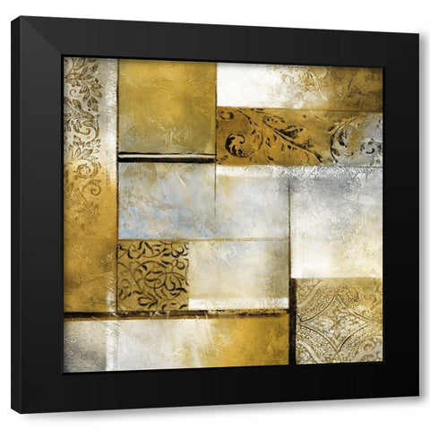 Southhampton I Black Modern Wood Framed Art Print with Double Matting by King