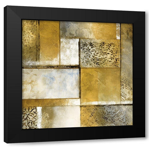 Southhampton II Black Modern Wood Framed Art Print with Double Matting by King