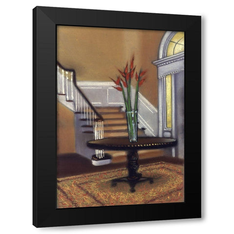 Going Down Black Modern Wood Framed Art Print with Double Matting by Ricci